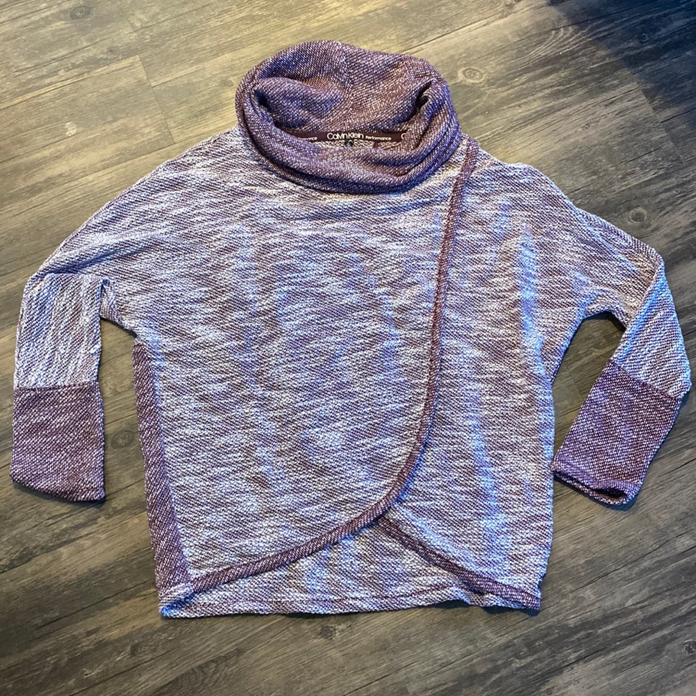 Cowl neck Calvin Klein Performance Pullover size XS